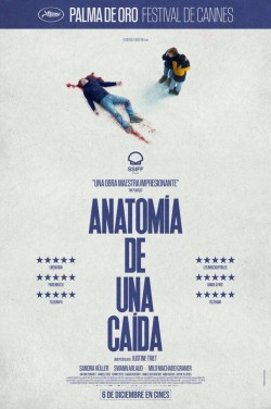 Película Anatomía de una caída en Cines Tamberlick Plaza Elíptica de Vigo