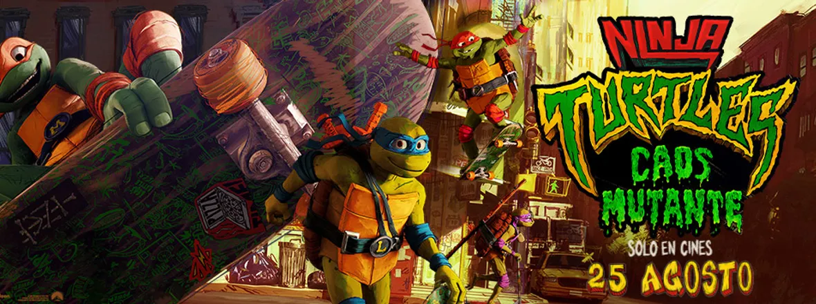 Película destacada Ninja Turtles: Caos mutante en Cines Tamberlick Plaza Elíptica de Vigo