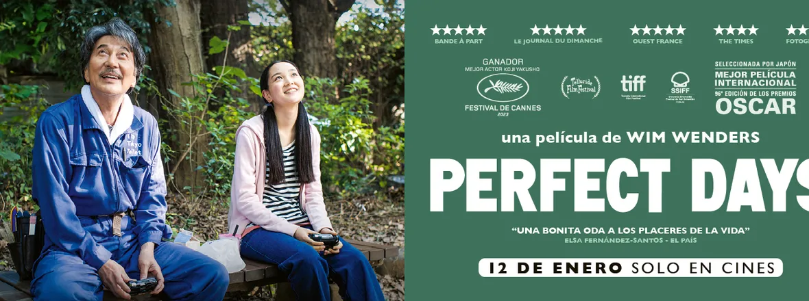 Perfect days en Cines Tamberlick Plaza Elíptica de Vigo