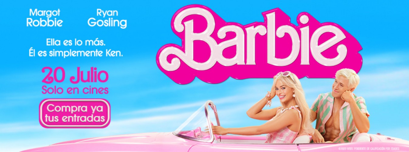 Película destacada Barbie en Cines Tamberlick Plaza Elíptica de Vigo