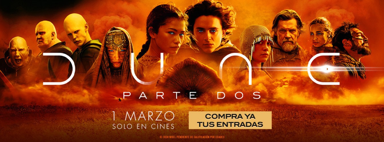 Película destacada Dune: Parte Dos en Cines Tamberlick Plaza Elíptica de Vigo