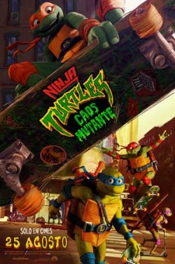 Película Ninja Turtles: Caos mutante hoy en cartelera en Cines Tamberlick Plaza Elíptica de Vigo