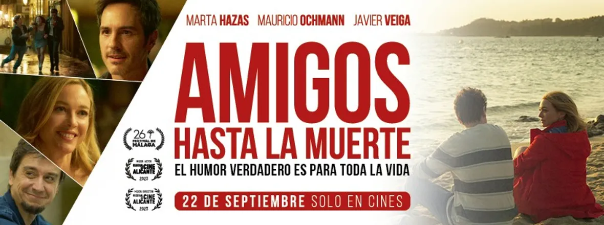 Película destacada Amigos hasta la muerte en Cines Tamberlick Plaza Elíptica de Vigo