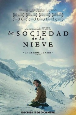 Película La sociedad de la nieve evento en Cines Tamberlick Plaza Elíptica de Vigo
