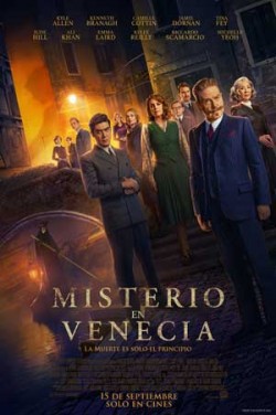 Película Misterio en Venecia hoy en cartelera en Cines Tamberlick Plaza Elíptica de Vigo